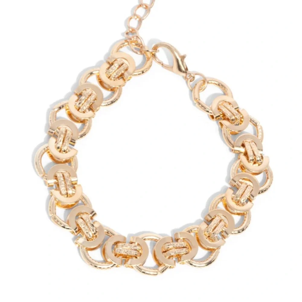 🔲🟠🔲 “FATAL FUSION” FEATURE NECKLACE & BRACELET SET COMPLETE GOLD BUNDLE PACK❗️